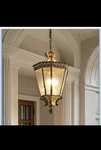 Milaii Copper Outdoor Pendant Light 19.3" Brass Exterior Hanging. Fixed Price $119.00.