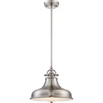 Emery Light Pendant 11.5 Inches High-brushed Nickel Finish -traditional. Fixed Price $359.99.