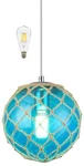 Blue Pendant Coastal Nautical Lighting Beach Hous.... Fixed Price $95.43.
