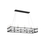 Kichler 52492 Rosalind 12 Light 49"W Crystal Candle Style - Black. Fixed Price $1851.99.