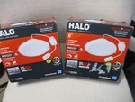 Lot Of 2 Halo Quicklink Recessed Led Canless Light Dimmable LTQL6069S1EDM. Fixed Price $26.99.