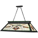 Z-lite KD25GREEN Tiffany Billiard Light Matte Black. Fixed Price $928.20.