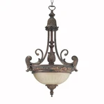 Quorum International Q8230-3 Gold Madeleine 3-LIGHT Bowl Shaped Pendant. Fixed Price $589.00.