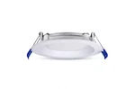 Leviton 4" Round Baffle Slim Led Recessed Downlight 820LM 5CCT 2700K-5000K Dim. Fixed Price $14.90.