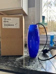 Lot Of 5 Quorum International Light Mini Pendant With Glass Cylinder Shade. Fixed Price $75.00.