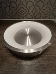 Wac Lighting FM-33718 Corso 18"W Integrated Led Semi-flush Drum Silver. Fixed Price $389.99.