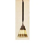 Meyda Tiffany 49109 Diamond Band Mission 7"W Mini Pendant. Fixed Price $295.20.