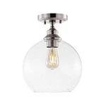 Jonathan JYL7566A Marla 9.75" 1-LIGHT Bohemian Farmhouse Iron/seeded Glass. Fixed Price $42.00.