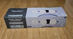 Frosted Globe Glass Matte Black Bathroom Vanity Light Included 3T6 Bulb Dimmable. Fixed Price $45.00.