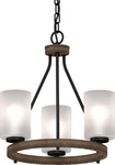 Volume Lighting 4753 Emery 17"W Mini Chandelier - Multicolor. Fixed Price $169.20.