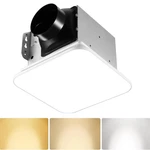 Joeaonz Bathroom Exhaust Fan With Light 110 Cfm Quiet 10.2 Inch, White. Fixed Price $107.99.