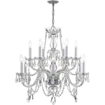 Crystorama 1135-CH-CL-I Traditional Crystal Chandelier Polished Chrome. Fixed Price $908.02.