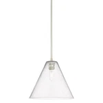 Innovations Lighting 434-1S-11-12 Crown Point Pendant Cone Nickel. Fixed Price $256.96.