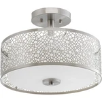 Progress Lighting P2320-LED Mingle 14" Semi-flush Nickel. Fixed Price $143.19.