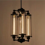 4-LIGHT Vintage Loft Ceiling Chandelier Fixture Steampunk Pendant Lighting. Fixed Price $103.06.