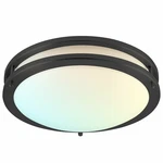 Luxrite Inch Led Flush Mount 5 Cct Dimmable 14W 1120 Lumens Matte Black. Fixed Price $71.95.