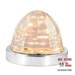 81941 Amber/clear Classic Watermelon Surface Mount 18 Led Turn/marker Light. Fixed Price $57.57.