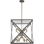 Trans Globe Lighting 71058-ROB/AB Ackerman Pendant. Fixed Price $600.40.