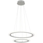 Kovacs P8142-609-L Discovery 24"W Integrated Led Ring Chandelier Silver. Fixed Price $471.20.