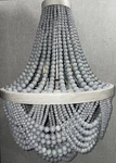 Canarm Kipling Wood Bead 6 Light Chandelier Regina Andrew Style Boho. Fixed Price $350.00.