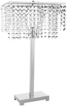 Ore International 732 28-INCH Crystal Strings Table Lamp. Fixed Price $76.00.