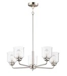 Maxim Acadia 5-LIGHT Transitional Chandelier Satin Nickel. Fixed Price $230.00.