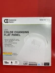 Commercial Electric Led Color Changing Flat Panel Ceiling Light 15IN 4000K. Fixed Price $23.00.