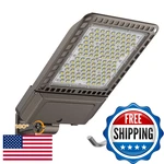 Demilare Parking Lot Light 300W - 45000LM 5000K Outdoor Adjustable Arm Mount. Fixed Price $209.18.
