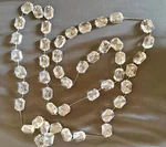 Waterford Crystal Cranmore 9 Arm Chandelier Prism Button Chain. Fixed Price $300.00.