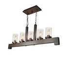 Artcraft Lighting AC10565BU Jasper Park Linear Island. Fixed Price $179.99.