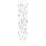 Avenue Lighting HF2051-SNW Main St. 31 37"W Led Multi Nickel. Fixed Price $8564.00.