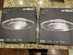 2X Artika Essence Disk 13 In. Chrome Modern Led Flush Mount Ceiling Light New. Fixed Price $110.00.