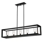 Golden Lighting 2073-LP Smyth 5 41"W Pillar Candle Black. Fixed Price $439.99.