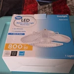 Great Value Led Motion Sensor Utility 8000 Lumens 80W Daylight 3 Blades. Fixed Price $15.00.