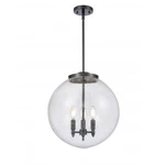 Innovations Fr Beacon 16" Light Pendant, 221-3S-BK-G204-16. Fixed Price $477.40.