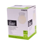 Project Source Led Flush Mount Ceiling Fixture, 5.98" Round, 830 Lumens, White. Fixed Price $20.99.