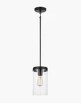 Visual Comfort ZIRE-1 Light Pendant In Midnight Black 6590301-112. Fixed Price $79.99.