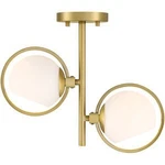 Designers Fountain D296C-SF Teatro Light 15"W Semi-flush Gold. Fixed Price $146.60.