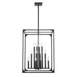 Bel Air Ruby Ridge 20.5 In. 12-LIGHT Black Hanging Chandelier Fixture. Fixed Price $136.99.