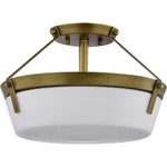 Nuvo Lighting 60/7753 Rowen Semi-flush Mount Natural Brass. Fixed Price $296.99.