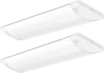 2FT Led Flush Mount Light, 20W, 2400LM, 4000K, Pack. Fixed Price $133.99.