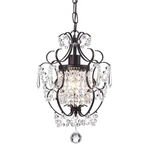 Edvivi Amorette Mini Chandelier Crystal, Light 1-PACK, Antique Bronze. Fixed Price $76.99.