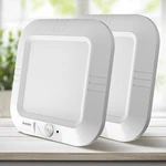 Anotek Motion Sensor Ceiling Light Battery Operated, 180LM 6000K 2PACK. Fixed Price $35.90.