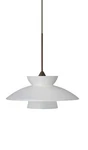 Besa Lighting 1XT-271825-LED-BR Trilo Pendant Bronze. Fixed Price $432.00.