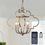 Lvyeayou Chandelier Ceiling Fan, 23" Rustic Fandelier With Light,.... Fixed Price $139.22.