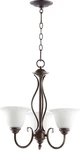 Spencer - 3 Light Chandelier Quorum Home Collection Style 20 Inches Wide By. Fixed Price $148.00.