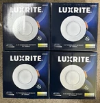Luxrite Led Downlight Retrofit Gimbal 5CCT 1100 Lumens 11W 5-6" LR23043(4PK). Fixed Price $74.99.