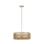 Kalco Lighting Emery 24" Pendant, Modern Gold - 506451MG. Fixed Price $982.00.