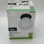 Project Source 5.98" Led Flush Mount Ceiling Fixture, Oil Rubbed Bronze 132. Fixed Price $12.00.