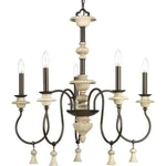 Progress Lighting Bergamo Collection 5-LIGHT Forged Bronze Chandelier. Fixed Price $48.99.